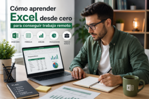 Como aprender Excel desde cero para conseguir trabajo remoto