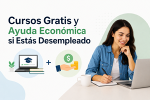 Cursos Gratis y Ayuda Económica si Estás Desempleado